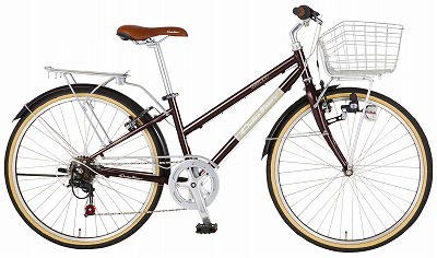 しろきや自転車館 Nolly 26 マットブラウン 360